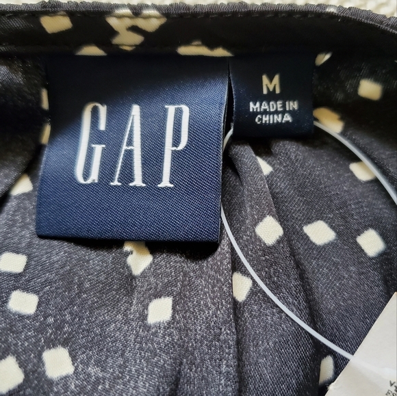 Gap NWT Long Sleeve Wrap Mini Confetti Dress.  Size Medium - Picture 6 of 9